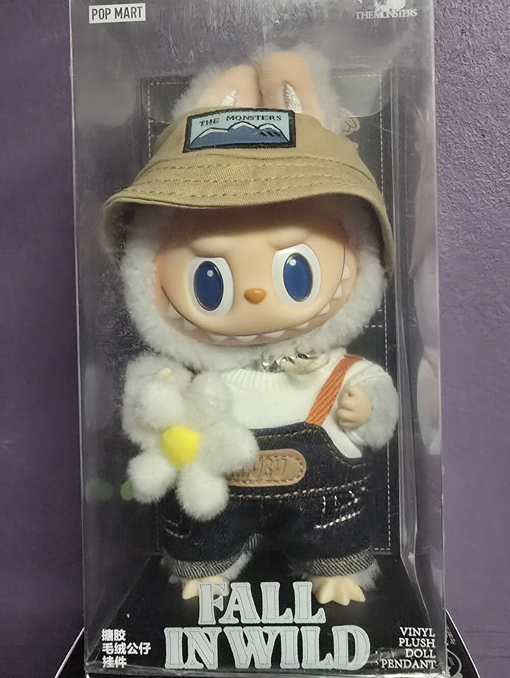 ✨POP MART Labubu “Fall in Wild” vinyl plush pendant from The Monsters collection